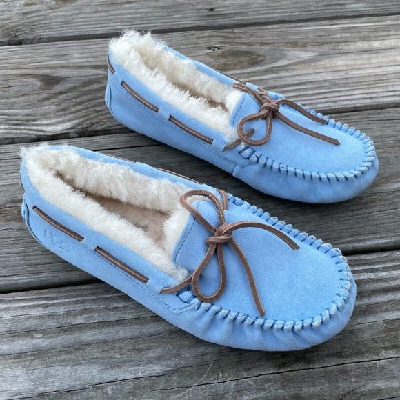 UGG Australia Women Shoes Dakota Sheepskin Moccasin Slippers Shoes Size 5US 36EU - Picture 5 of 11